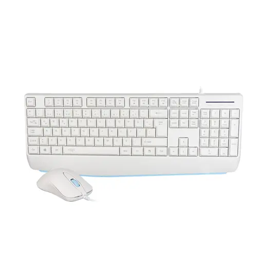 AIGO AK310 Pro Beyaz Kablolu Q Klavye + Mouse Set alternatif görünüm