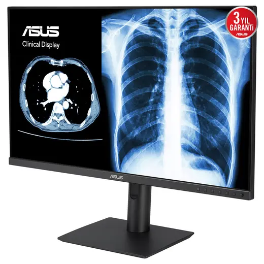 ASUS 23.8" IPS MH2441A HDMI-DP TYPEC Pivot Klinik Monitör 2560x1440 görseli 3