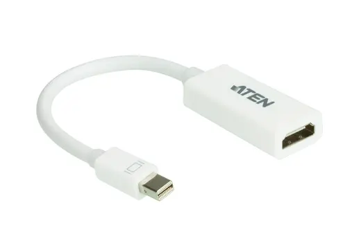ATEN ATEN-VC980 Mini DisplayPort (mini DP) <-> HDMI Adaptörü, Mini DisplayPort Erkek <-> HDMI A Dişi Mini DisplayPort to