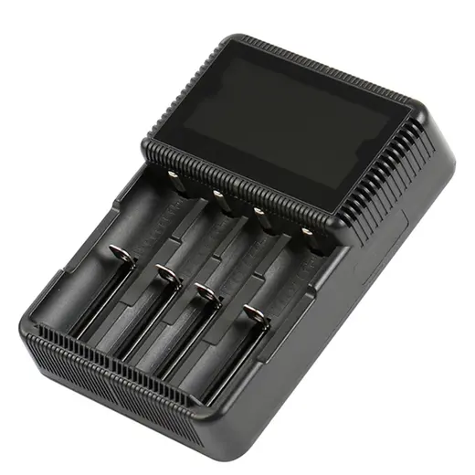 POWERMASTER PMR-S4-4A 18650 4.2V 4X1A-2X2A PİL ŞARJ CİHAZI görseli 3