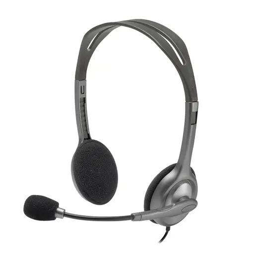Logitech H110 Mikrofonlu Kulaklık Gri 981-000271