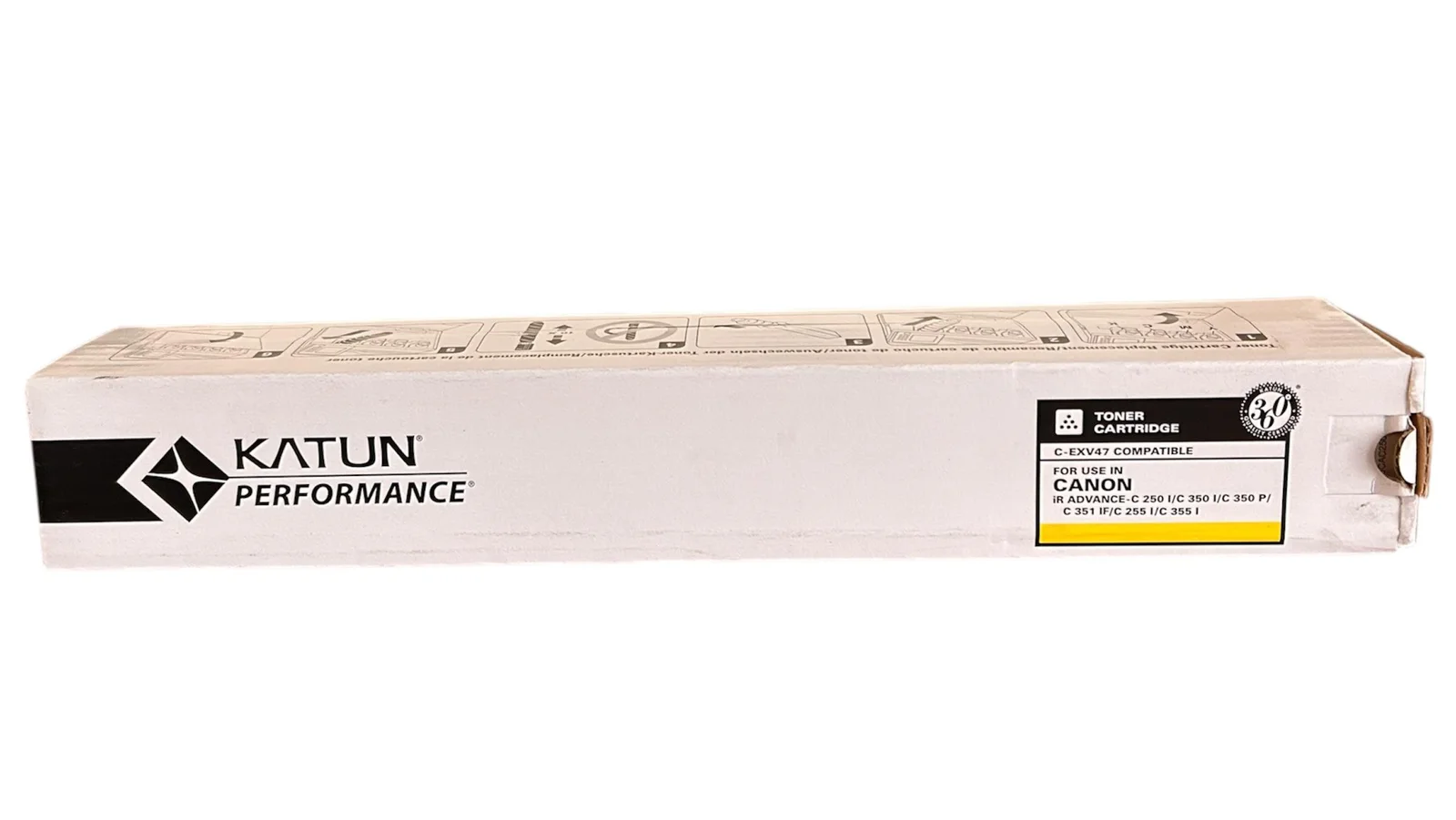 47950-Canon EXV-47 Katun Sarı Toner IR-C -250i -255i -350i -355i