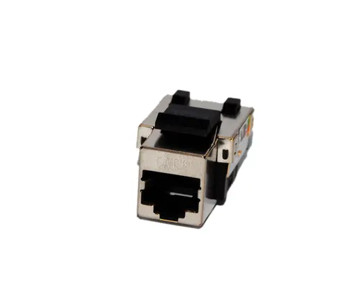 BEEK BN-KJ6-S0-PR Category 6 (CAT.6) FTP Keystone Jack, 90 Derece Dönebilir priz tarafı için kullanılır