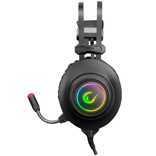 Rampage RM-K1 PULSAR Siyah Usb 7.1 Surround+Titreşim RGB Işık Efektli Gaming Kulaklık görseli 3