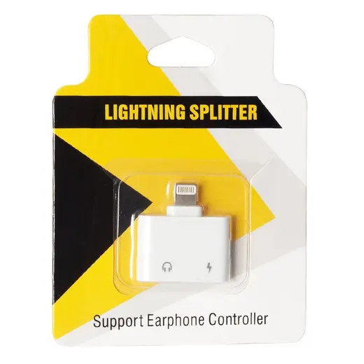POWERMASTER PM-18853 IPHONE ŞARJ VE KULAKLIK ÇOKLAYICI ÇEVİRİCİ ADAPTÖR LIGHTNING TO 2 X TYPE-C görseli 3