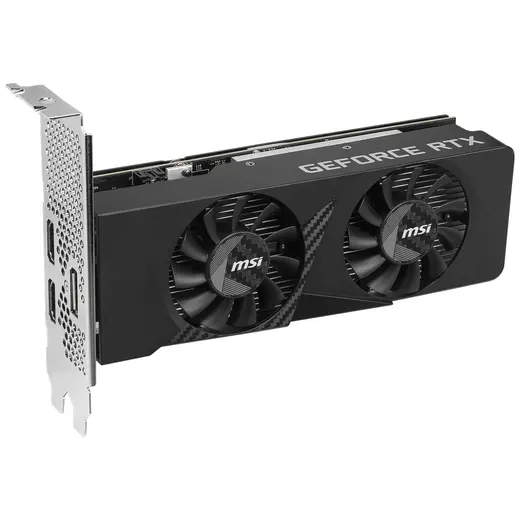 MSI VGA GEFORCE RTX 3050 LP E 6G OC 6GB GDDR6 96B DX12 görseli 2