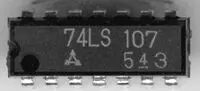 SCHUKAT 74LS107 DUAL J-K F/F WITH CLEAR