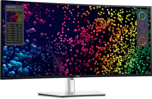 DELL 40" IPS ULTRASHARP U4025QW 5MS 120HZ HDMI-DP Thunderbolt 4 Kavisli Monitör 5120X2160 görseli 7