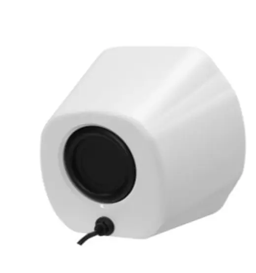 Mikado MD-180 2.0 3W-2 Beyaz RGB Aydınlatmalı USB + 3.5mm USB 5V Speaker Hoparlör alternatif görünüm