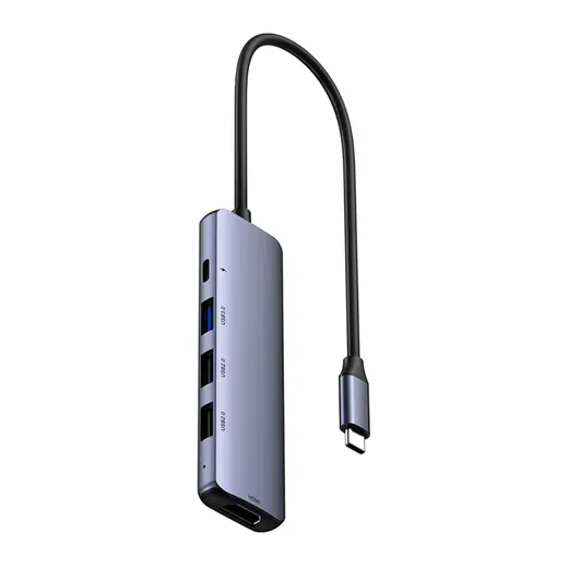 Netac WF13 5-in-1 Type-C Media Docking Station NT08WF13-30GR