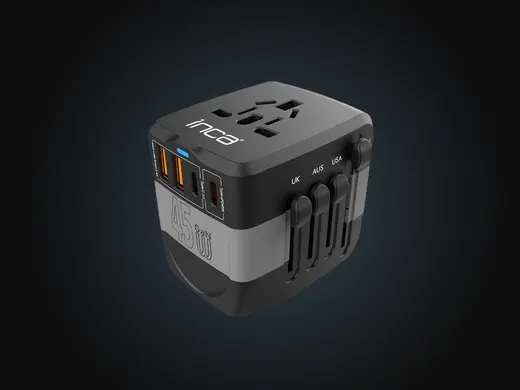 INCA IPW-45SA UNIVERSAL Seyehat Adaptörü görseli 4