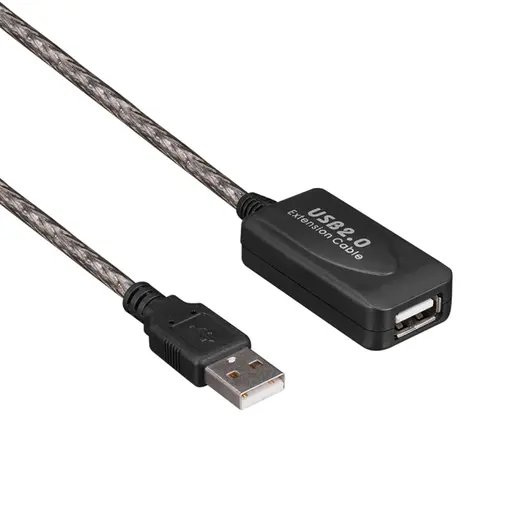 POWERMASTER PM-11426 USB 2.0 15 METRE ŞEFFAF USB UZATMA KABLOSU