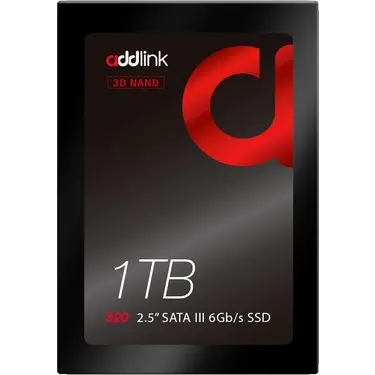 ADDLINK 1TB 2.5" AD1TBS20S3S 500-450MB/s Sata-3 SSD Disk görseli 2