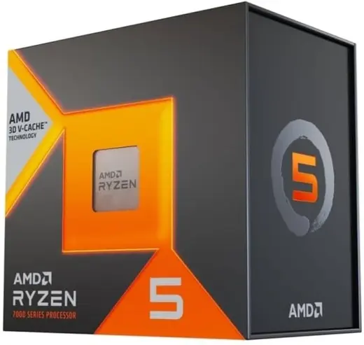 AMD RYZEN 5 7500X3D 102MB 12çekirdekli O/B UHD AM5 65w Kutulu+Fansız görseli 2