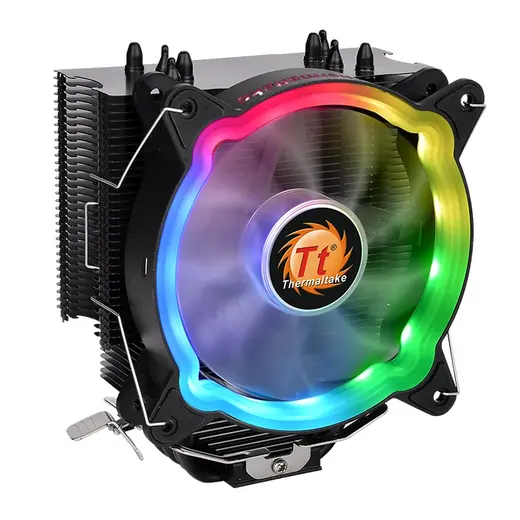THERMALTAKE UX200 CL-P065-AL12SW-A ARGB Riing Fanlı AM5-1851p Hava Soğutmalı İşlemci Fanı 130w görseli 6