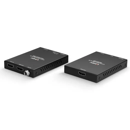 LINDY LIN-38205 50m Cat.6 HDMI 4K60 and IR Extender with PoC and Loop Out alternatif görünüm