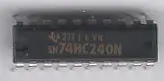 SCHUKAT 74HC240 INV. 3-STATE OCTAL BUS BUFFER