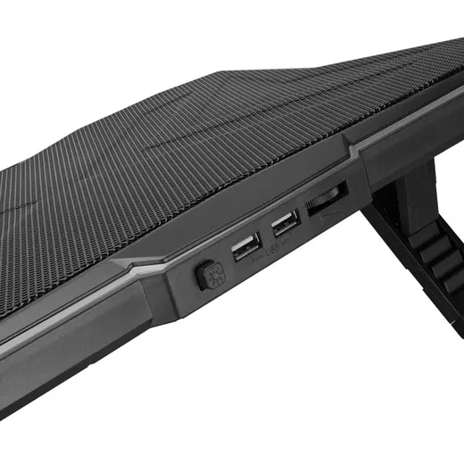 Rampage AD-RC8 SHOWY Siyah 180mm Fan 15''-17'' RGB Işıklı Notebook Soğutucu Stand görseli 6