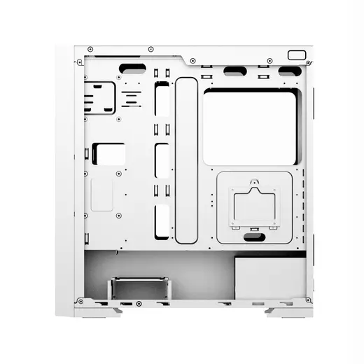 POWERBOOST PB-P1601BW 4-ARGB Fanlı Gaming EATX PC Kasası Beyaz görseli 2