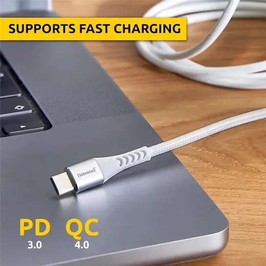Intenso 7901002 USB-Cable C315C 60W-1,5M White Beyaz Şarj ve Data Kablosu alternatif görünüm