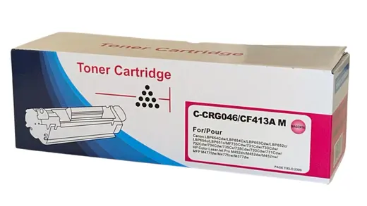 HP CF-413A CRG-046 KırmızıMuadil Toner M-452 M-477 Canon LBP-652 654 MF-731 734