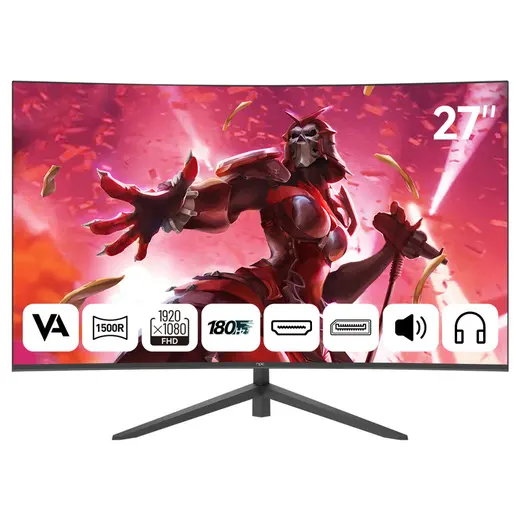 NPC 27" MD270K-V Curved 180Hz Monitör 1ms