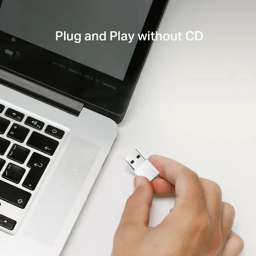 MERCYSY MA30N NANO WIFI5 AC1300 Usb Kablosuz Ağ Adaptörü görseli 5