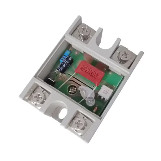 SSR TEK FAZLI SOLİD STATE RÖLE 80-250VAC 40A ANAHTAR KONTAKTÖR görseli 3