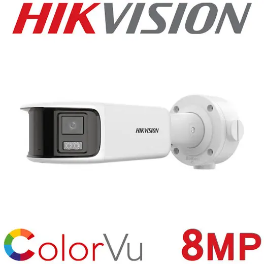HIKVISION 8MP Bullet 4mm ColorVu IP Kamera DS-2CD2T87G2P-LSU/SL görseli 2