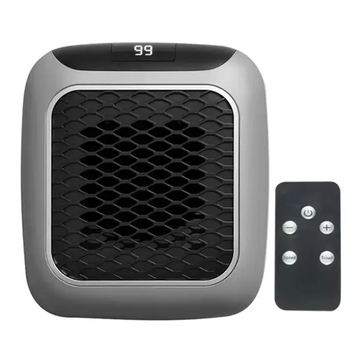 POWERMASTER PM-26513 800 WATT PRİZ TİPİ UZAKTAN KUMANDALI TAŞINABİLİR ISITICI (ZAMANLAYICI) (OM-1210) görseli 4