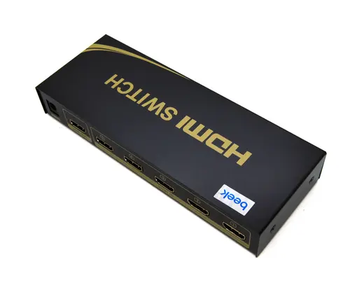BEEK BS-VSW-HD51UH 5 Port Ultra HD 4K HDMI Switch, 5 giriş - 1 çıkış, uzaktan kumandalı, 4K2K görseli 6