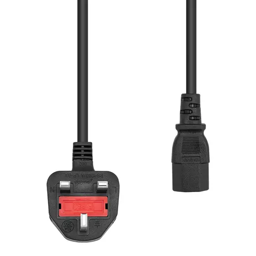 POWERMASTER PM-17891 3X0.75 MM 1.5 METRE İNGİLİZ TİP C7 POWER KABLO alternatif görünüm