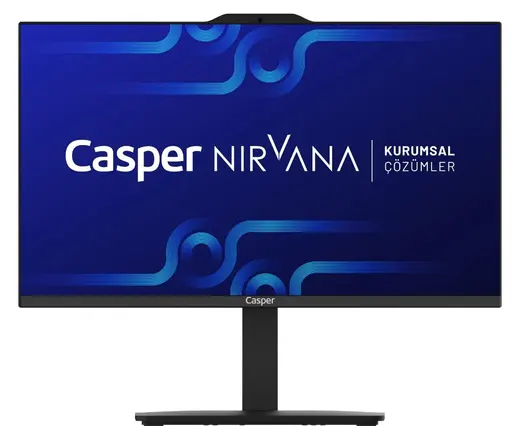 CASPER AIO 23.8" CORE i7 13620H 8GB RAM- 500GB M2 NVME- O/B UHD FDOS PIVOT / A900 A90.1362-8E00X-V-S görseli 6