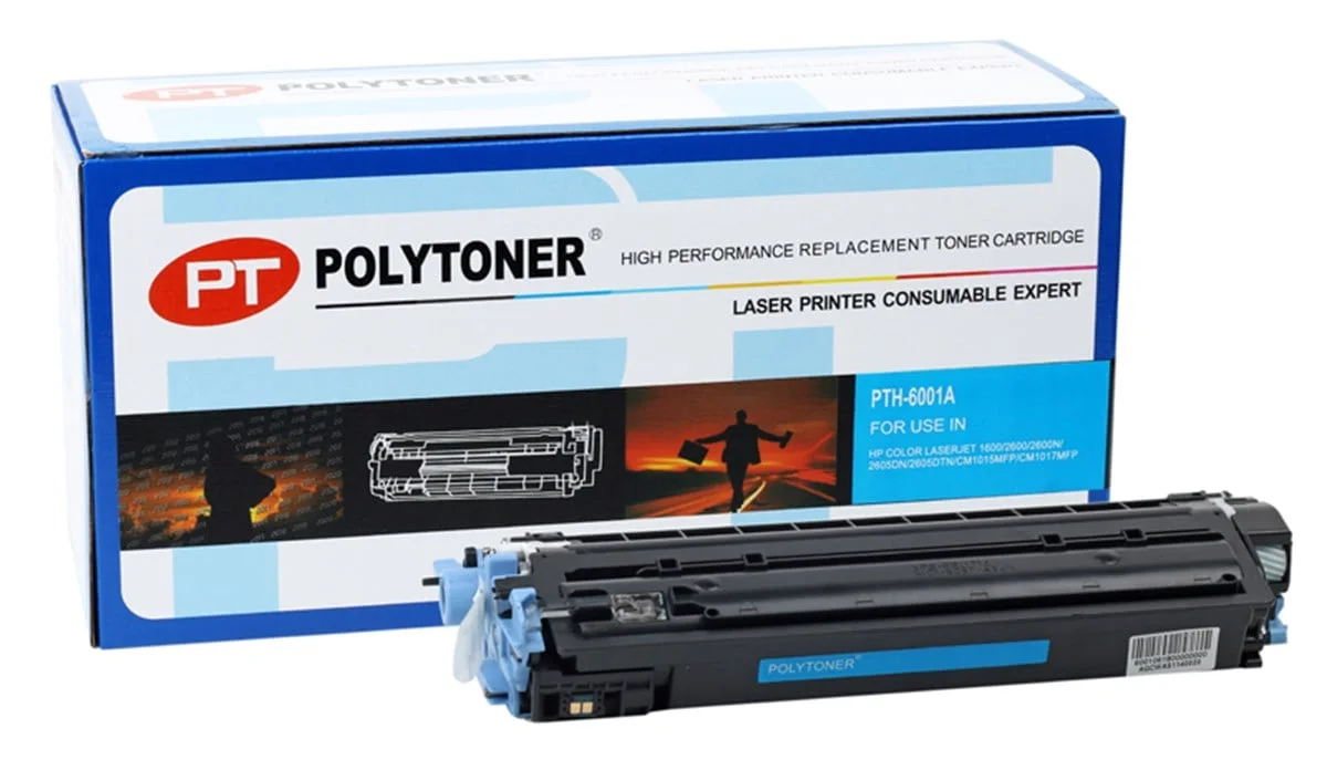 HP Q6001A 124A Mavi Muadil Toner Laserjet 1600 2600 CM1015mfp LBP-5000 5100
