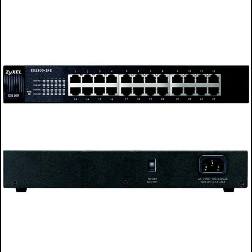 Zyxel ES1100-24E 24Port Fast Ethernet Switch