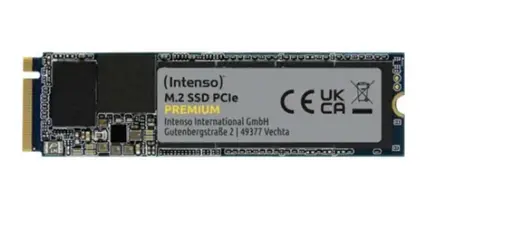 Intenso 500GB Premium Gen.3x4 NVMe 1.3 SSD 2100MB-1700MB-s Ssd Harddisk