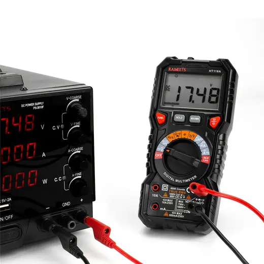 P1036 5 RENKLİ 1 METRE 1000V - 19A MULTIMETRE TEST UÇLARI KABLO KİTİ görseli 4