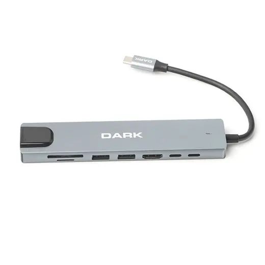 Dark (DK-AC-U31X36) Type C 8 in 1 Çoklayıcı alternatif görünüm