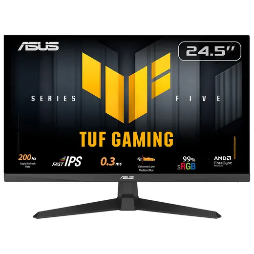 ASUS 24.5" FAST IPS TUF GAMING VG259Q5A 0.3MS 200Hz HDMI-DP Gaming Monitör (1920 X 1080) görseli 2