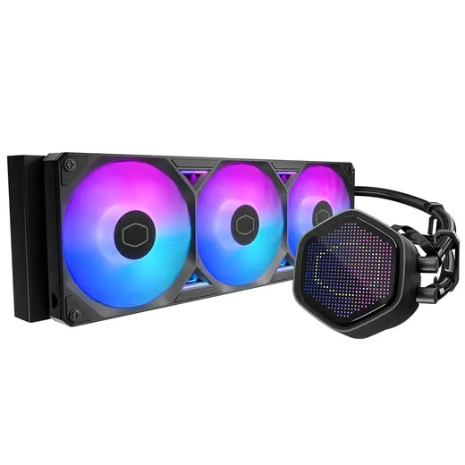 COOLERMASTER 360MM MasterLiquid Atmos II 360 MLX-D36M-A25SZ-P1 ARGB AM5-1851p Sıvı Soğutmalı İşlemci Fanı görseli 5