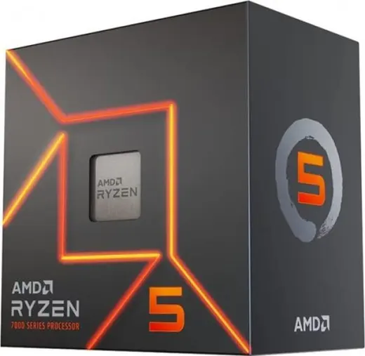 AMD RYZEN 5 7500F 3.7GHz 32MB AM5 BOX (FANSIZ) (65W) NOVGA