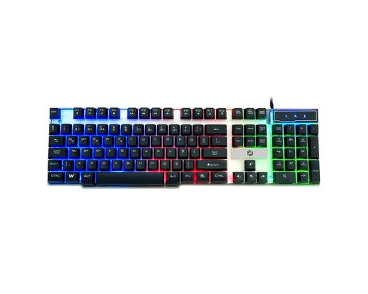 FRISBY FK-G508QU USB KABLOLU 3 RENK ISIK Q KLAVYE