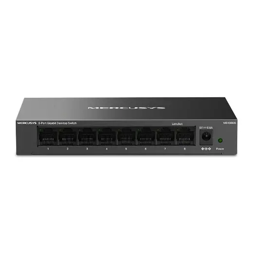 MERCUSYS 8port Gigabit Yönetilemez Switch MS108GS görseli 3