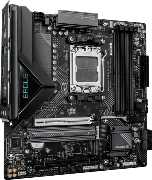 GIGABYTE B850M EAGLE WIFI7 DDR5 HDMI-DP TYPEC PCIE 5.0 AM5 mATX görseli 2