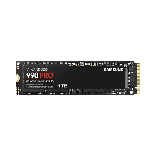 SAMSUNG 1TB 990 pro MZ-V9P1T0BW 7450- 6900MB/s M2 PCIe NVMe Gen4 Disk Kutusuz
