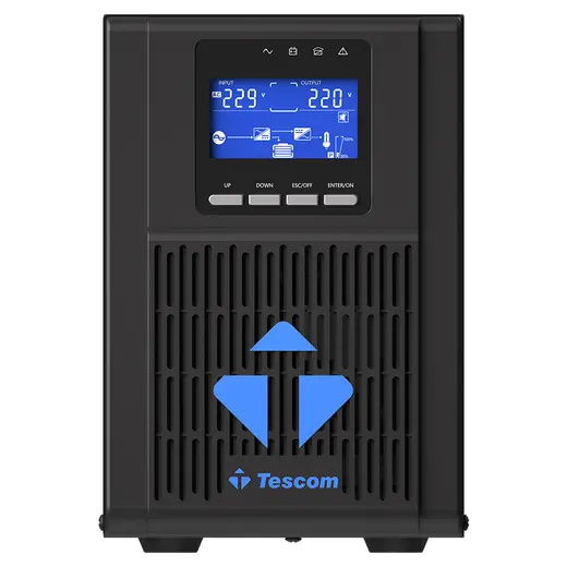 TESCOM NEOLINE 1 KVA (2X7AH) 1/1 ONLINE UPS LCD EKRAN (900040313)
