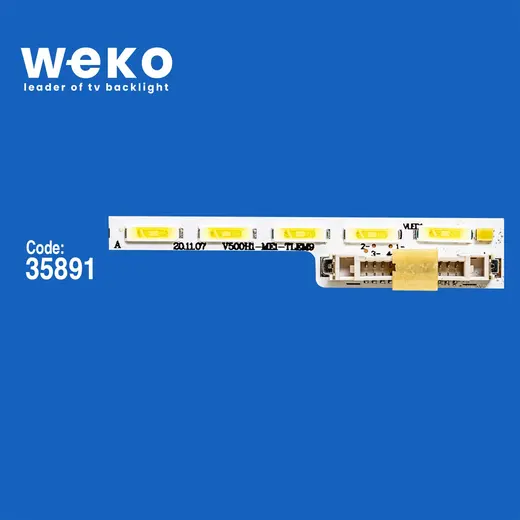 WKSET-6171 35891X1 V500H1-ME1-TLEM9 1 ADET LED BAR (68LED) alternatif görünüm