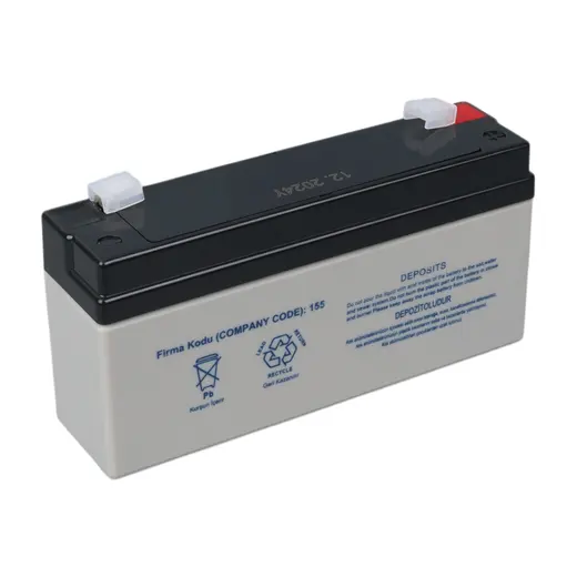 YOKOHAMA YH-63.4 6 VOLT - 3.4 AMPER YATIK AKÜ (125 X60 X 30 MM) alternatif görünüm