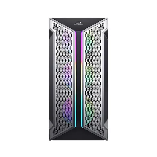 POWERBOOST VK-Z002B 4-ARGB Gaming Mid-Tower PC Kasası görseli 4