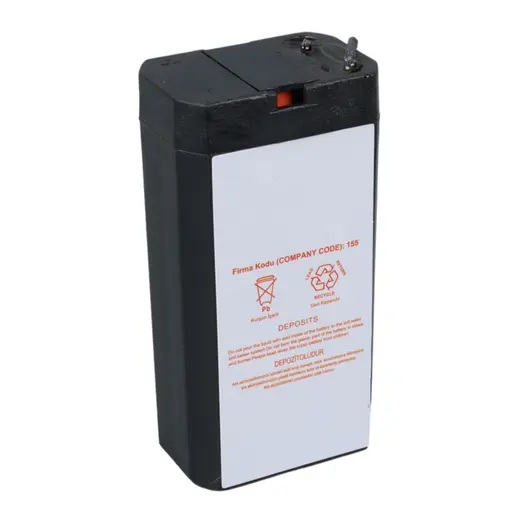 YOKOHAMA YH-40.7 4 VOLT - 0.7 AMPER KURU AKÜ (34X22X64 MM) alternatif görünüm